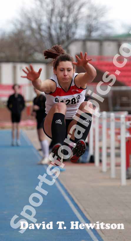 Emma Pringle (Gateshead Harriers) long jump, Gateshead Open.